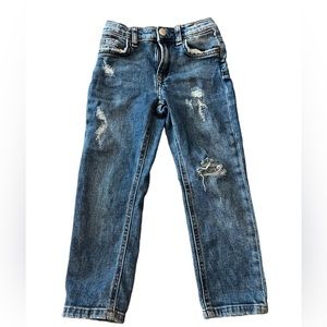 Zara boys distressed jeans